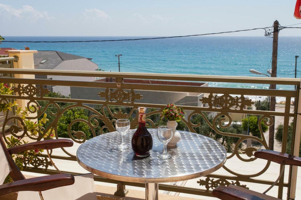 Siarbas Hotel Paralia Vrachou Exterior foto